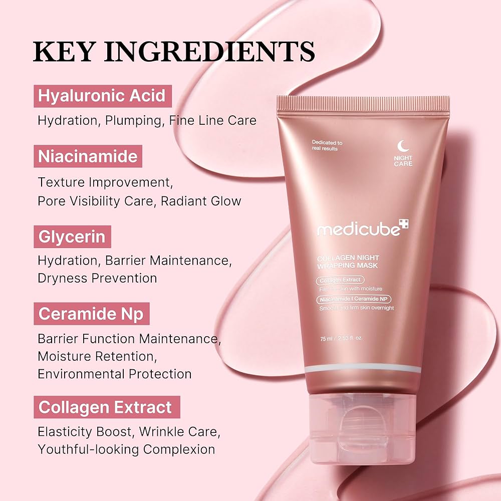 Collagen Night Wrapping Mask 75ml – Buy 1 Get 1 Free